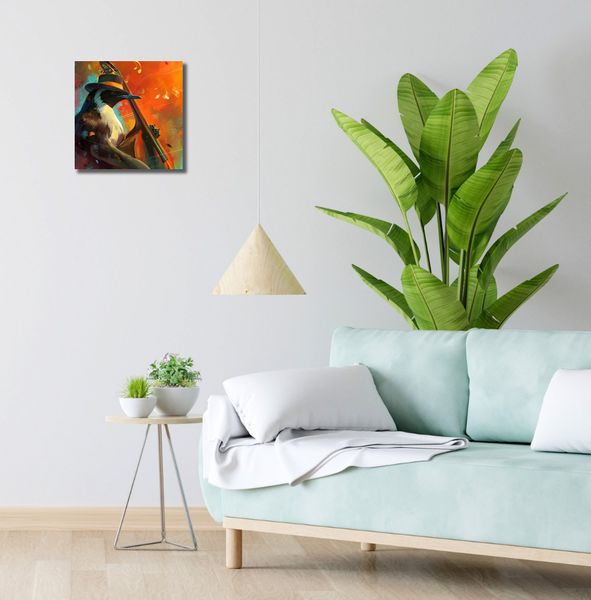 Obraz 30x30cm Pingwinia Nuta zdjęcie 2