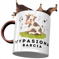 Kubek Bordowy Dla Babci Babuni Na Dzień Babci Z Nadrukiem Ze Zdjęciem