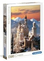 CLEMENTONI puzzle 1500 Zamek w Neuschwanstein 319