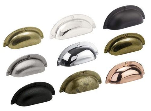 UCHWYT DO MEBLI CZARNY MAT  "MUSZELKA" Anita  15120Z06400.N2 Bosetti na Arena.pl