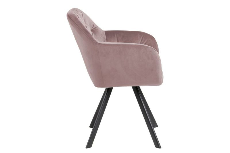 Krzesło Lola VIC Dusty Rose auto return tapicerowane zdjęcie 3