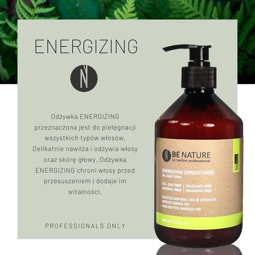 BE NATURE ENERGIZING odżywka 500ml na Arena.pl