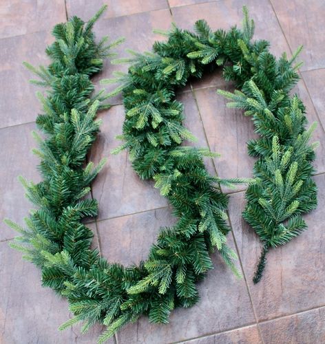 GIRLANDA ŁAŃCUCH CHOINKOWY OZDOBA ŚWIĄTEC.ZNA ŚWIERK GĘSTA 300 CM 1 SZT na Arena.pl