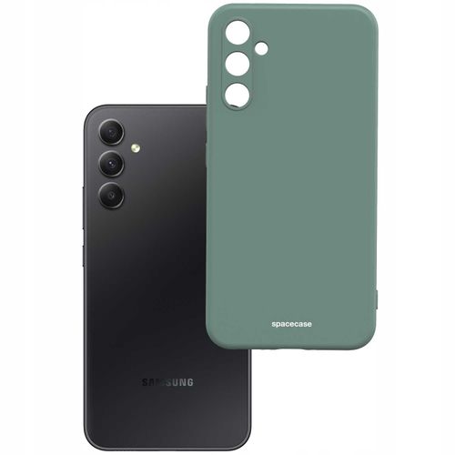 Spacecase Silicone Case Galaxy A34 5G Dark Green na Arena.pl
