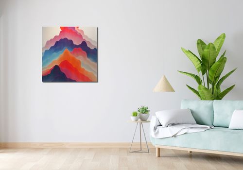 Obraz 70x70cm Gama Gór na Arena.pl