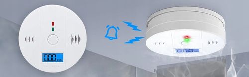 CZUJNIK CZADU GAZU CO LCD WYKRYWACZ TLENKU WĘGLA CERTYFIKOWANY na Arena.pl