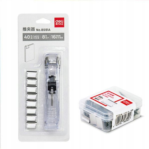 KLIPSY DO DOKUMENTÓW Urządzenie + 50 Klipsów BIURO zdjęcie 7