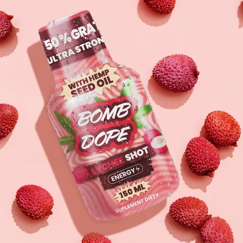 szot konopny bombdope lychee 150ml na Arena.pl