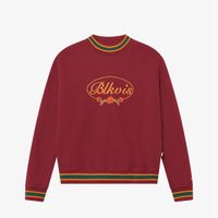 BLKVIS SCRIPT ROSES CREWNECK - Bluza L