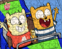 Puzzle tradycyjne Oli i Luna