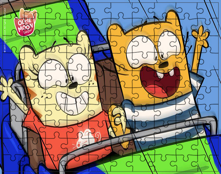 Puzzle tradycyjne Oli i Luna zdjęcie 1