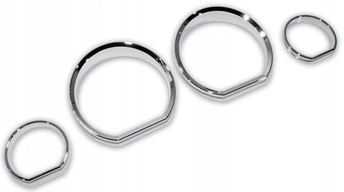 CHROMOWANE RAMKI NA LICZNIK BMW E46 1998-2006 NA ZEGARY na Arena.pl