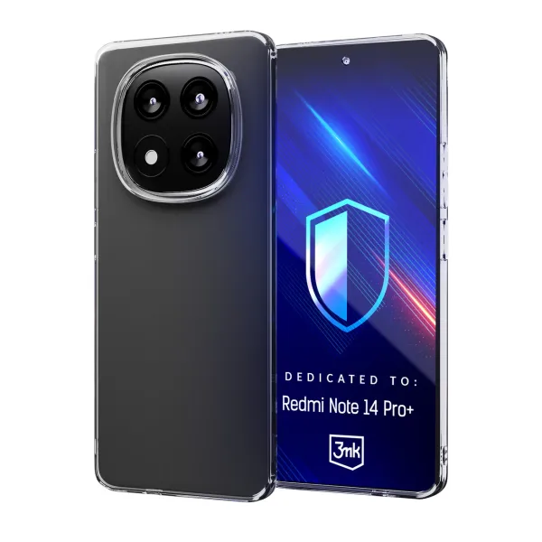 Etui 3mk Clear Case na Xiaomi Redmi Note 14 Pro+ - przezroczyste zdjęcie 1