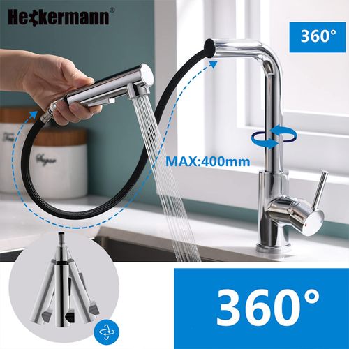 Wielofunkcyjna bateria kuchenna Heckermann SZ-888 Srebrna na Arena.pl