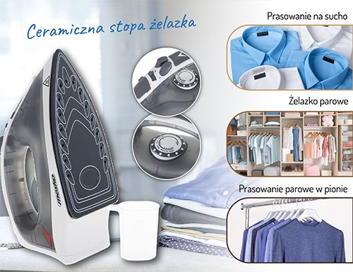 MS 5037 Żelazko parowe 2800 W na Arena.pl