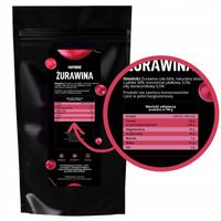 Żurawina Suszona Naturalna 500g Bez Konserwantów Jakość Cała Owoce HiFood