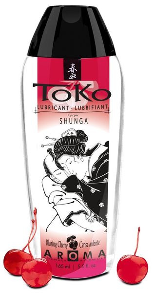 Lubrykant Toko Aroma Blazing Cherry 165Ml Shunga zdjęcie 1