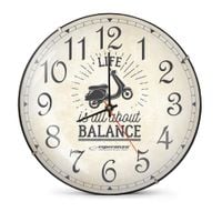 EHC018S ZEGAR ŚCIENNY WISZĄCY NA ŚCIANĘ ZEGAREK ESPERANZA SEATTLE EHC018S