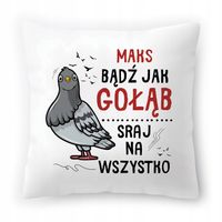Poduszka Dla Maksa Na Urodziny Ze Zdjęciem Na Prezent Biała 40X40 Cm