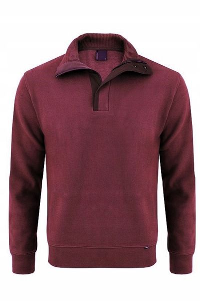 Sweter męski Sebi bordowy Rozmiar - 4XL zdjęcie 1
