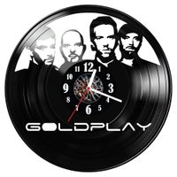 Zegar ścienny z płyty winylowej Coldplay 663.14