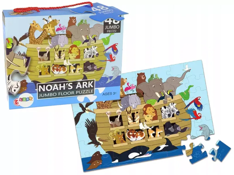 Puzzle Dla Dzieci Układanka Arka Noego 48 Elem zdjęcie 1