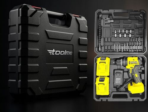 Wiertarko wkrętarka UDAROWA Bez szczotkowa aku 2x21V Li-ion toolme na Arena.pl