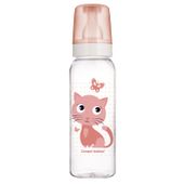 Canpol babies butelka wąska z tritanu 250ml CUTE ANIMALS - Kotek