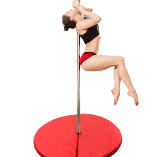 Materac do pole dance 120cm wytrzymały Czarny na Arena.pl