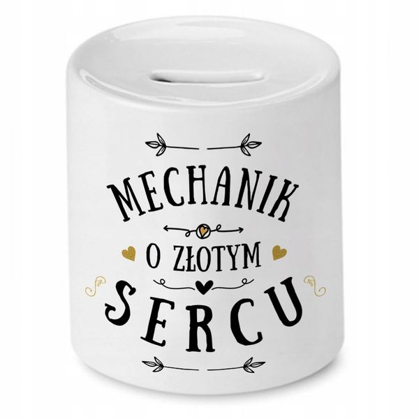 Dla Mechanika Skarbonka Na Urodziny Na Prezent Z Nadrukiem Ze Zdjęciem zdjęcie 1