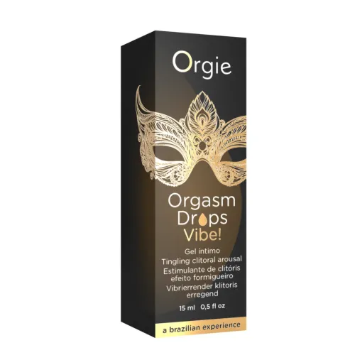 orgie orgasm drops vibe! krople intymne, efekt wibracji 15 ml na Arena.pl