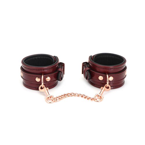 kajdanki wine red ankle cuffs liebe seele na Arena.pl