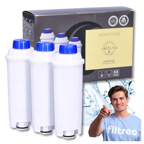 3x Filtry do ekspresu Delonghi Seltino Ovale wkłady wydajne Seltino na Arena.pl