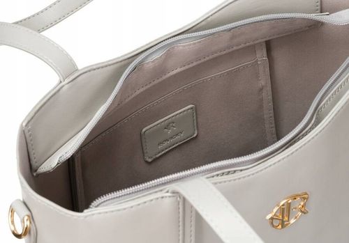 pojemna torba damska 2w1 ze skóry ekologicznej - rovicky na Arena.pl