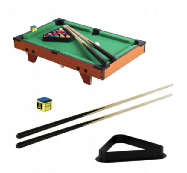 ZESTAW MINI STÓŁ DO BILARD-U BILARDOWY POOL BILE zdjęcie 3