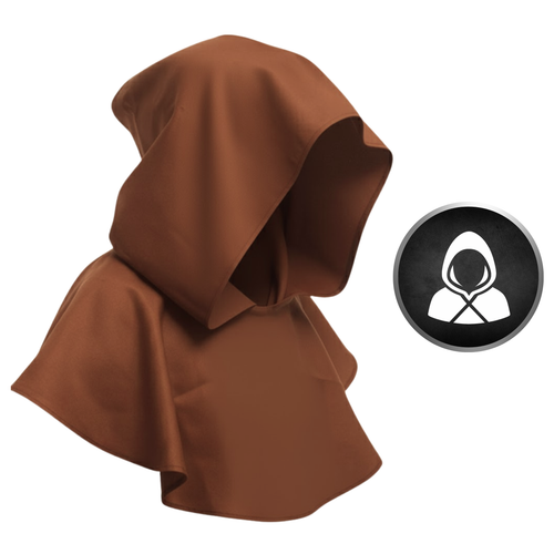 Przebranie halloween dla dorosłych mnich na Arena.pl