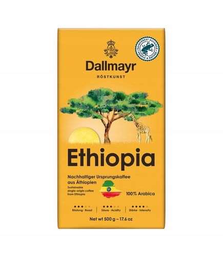 KAWA MIELONA DALLMAYR ETHIOPIA HVP 500G na Arena.pl