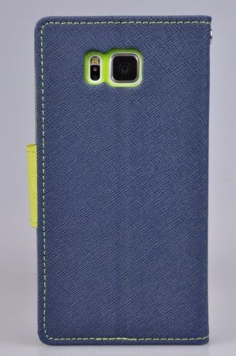 Oryginalne Etui portfel Mercury Fancy Case do SAMSUNG GALAXY ALPHA G850 niebieski na Arena.pl