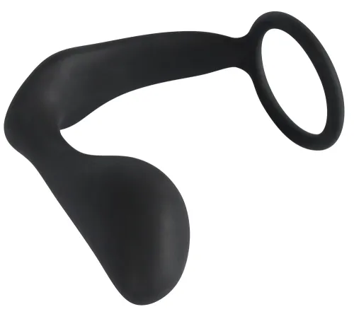black velvets pierścień intymny z aplikatorem prostaty, silikonowy na Arena.pl