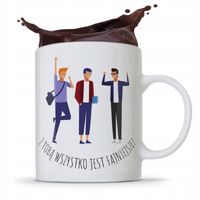 Kubek Prezent Dla Przyjaciela Wszystko Fajniejsze Z Nadrukiem Ze Zdjęciem