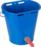 Wiadro do pojenia cieląt ze smoczkiem i zaworem 8l