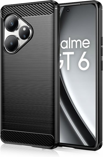 Plecki niktrade do realme GT 6 czarny zdjęcie 2