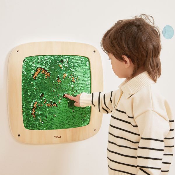 VIGA Panel Aktywności Ścienny z Cekinami zdjęcie 5