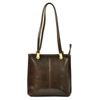 Florence torebka-plecak skóra naturalna damski torebka na ramię kieszenie