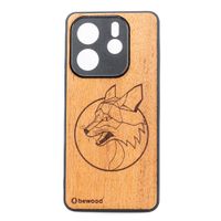 Drewniane Etui Bewood do Xiaomi Redmi Note 14 5G LIS MERBAU