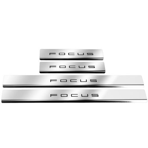 Listwa progowa FORD FOCUS MK4 Stal nierdzewna 304 połysk z czarnymi literam na Arena.pl