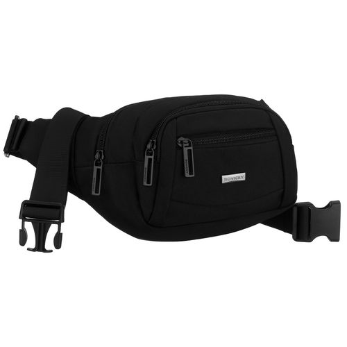 czarna, sportowa saszetka męska z cordury - rovicky na Arena.pl