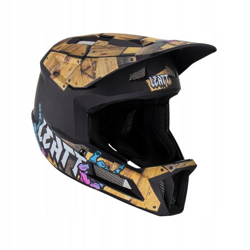 Leatt Kask Rowerowy Mtb Gravity 2.0 V23 Helmet Woody Kolor Czarny/Brązowy R na Arena.pl