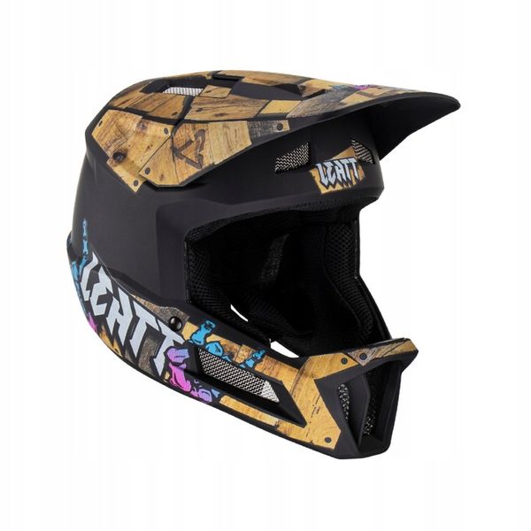 Leatt Kask Rowerowy Mtb Gravity 2.0 V23 Helmet Woody Kolor Czarny/Brązowy R zdjęcie 1