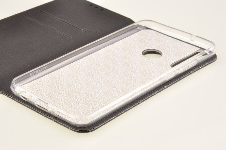 Etui Shining Book do Huawei P40 Lite E czarny zdjęcie 3